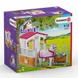 New Schleich Horse Stall Stable with Lusitano Mare Horse Pony Club 42368