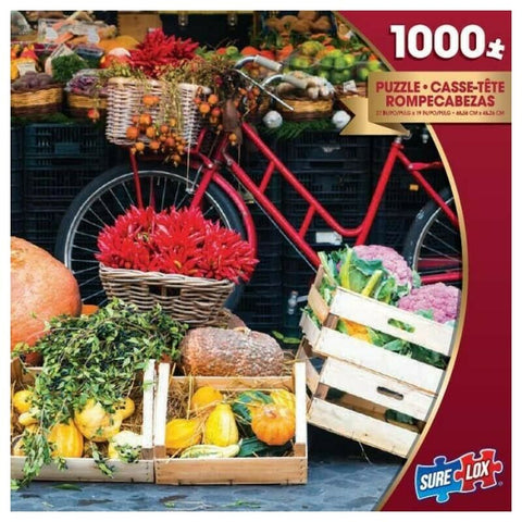 New Sure Lox Photo Gallery Collection Farm Street Market Jigsaw Puzzle 1000 Pc