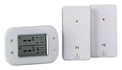 Avanti Wireless Digital 2 Zone Refrigerator Fridge and Freezer Thermometer