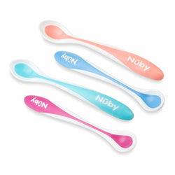 Nuby Hot Safe Heat Sensitive Soft Tip Spoons 2 Pack