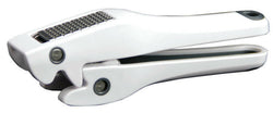 Avanti Garlic Press With Removable Stainless Steel Plate Dishwasher Safe White