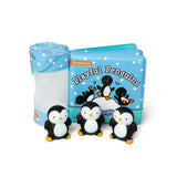 NEW Melissa & Doug Float Alongs Playful Penguins Bath Book Bathtime Play 4m+