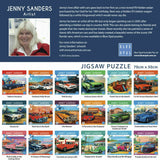 Blue Opal Jenny Sanders Purple Kombi at the Fair 1000Pc Deluxe Puzzle Jigsaw