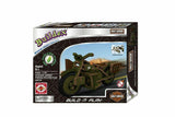 Buildex Harley Davidson Vintage Armed Forces Motorbike Construction Build Set