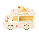 NEW Le Toy Van Vintage Dolly Ice Cream Van Wooden Wood Toy Vehicle