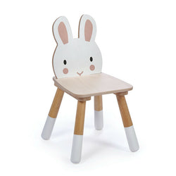 Tender Leaf Forest Rabbit Wooden Childrens Kids Chair Wood Tenderleaf 3-6yrs