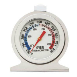 Oven Thermometer BBQ Baking Round Face Temperature Range 50 to 300˚C