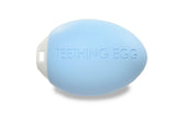 Teething Egg Baby Toy Soothes Sore Gums Blue Mint Pink Yellow Grey or Lavender