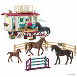 New Schleich Horse Pony Club Secret Training At The Caravan 72141