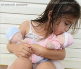 Bonikka Soft Ragdoll Cherub Baby Girl Pink Doll Toy 32cm 0m+