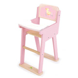 Tender Leaf Sweetiepie Dolly Doll Wooden High Chair Wood Toy Tenderleaf 3+