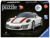 New Ravensburger 3D Porsche 911R 108pc Sports Car Jigsaw Puzzle