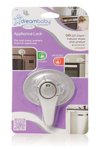 Dreambaby Silver EZY-Check Appliance Oven Washer Dryer Baby Safety Lock Dream