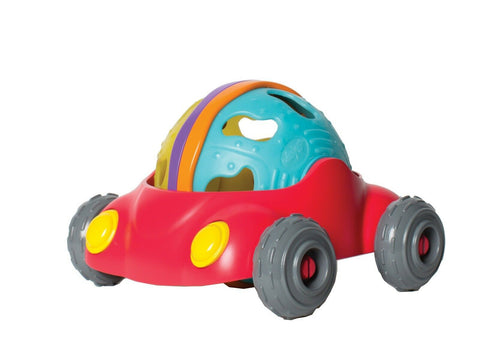 New Playgro Junyju Rattle and Roll Car Baby Toddler Toy 12m+