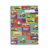 NEW Spencil Transport Town II Vehicle Design A4 School Book Cover