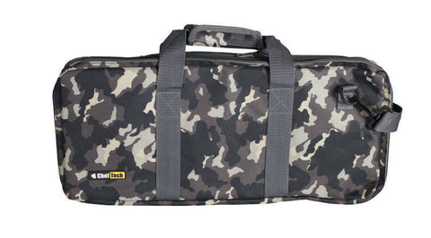 NEW ChefTech Knife Bag Fits 18 Pieces With Handles Camo - Butcher Chef Storage