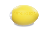 Teething Egg Baby Toy Soothes Sore Gums Blue Mint Pink Yellow Grey or Lavender