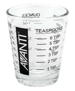 Mini Measure Multi Purpose Measuring Espresso Shot Glass Kitchen 30ml x 6