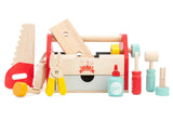 NEW Le Toy Van Childrens Tool Box Incl Tools Wooden Wood Toy 11 Accessories