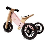 NEW Kinderfeets Tiny Tot Plus 2 in 1 Tricycle & Balance Bike Rose Pink Trike