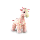 New Korimco Twinkles Small Giraffe Rattle Baby Toy 16cm Blue or Pink Available
