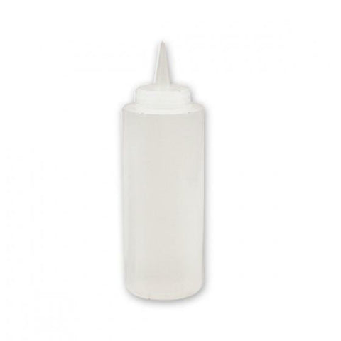 Squeeze Plastic Sauce Bottle x 9 950ml Wide Mouth