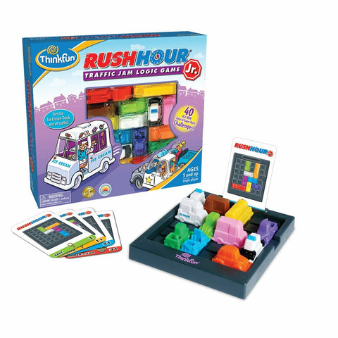 Thinkfun Rush Hour Jr Traffic Jam Logic Brainteaser Game 5yrs+ Think Fun