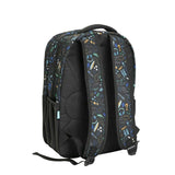 NEW Spencil Triple Backpack Rucksack School Bag Good Vibes with Padded Pocket