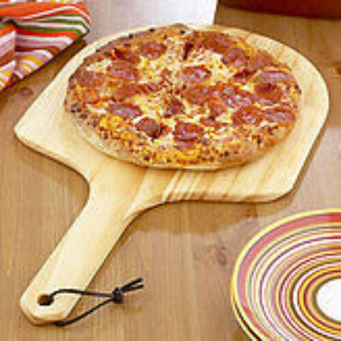 Wooden Wood Pizza Paddle Peel Lifter New