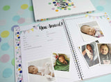 NEW Rhicreative Special Edition Baby Book Gift Keepsake Photo Memories & Firsts