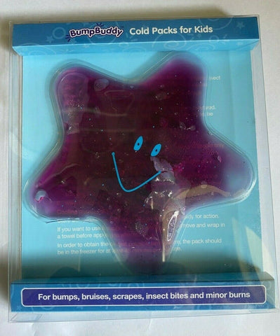 Bump Buddy Cold Gel Pack Starfish Kids Natural Safe Pain Relief