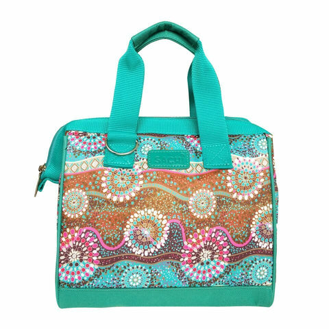 Sachi Insulated Lunch Tote Bag 2 Pocket Dreamtime