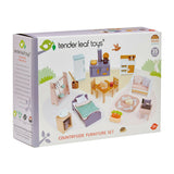 Tender Leaf Countryside Starter Wooden Wood Doll House Furniture Set 1:12