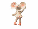 Bonikka Meiya the Mouse All Rubber Squeaker Baby Teether Teething Toy 0m+