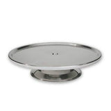 Cake Cover Dome Plastic 30cm / 300mm with 70mm High Stainless Steel Stand