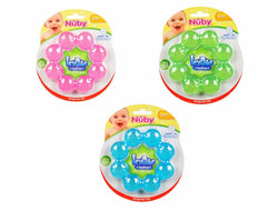 Nuby Icybite Ring Teether 3m+ BPA Free - Avail Pink