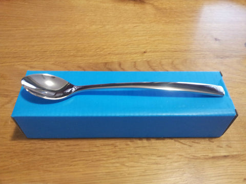 Torino Soda Parfait Long Tea Spoons Bulk x 24 18/10 Stainless Steel Cutlery