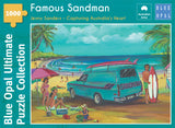 Blue Opal Jenny Sanders Famous Sandman 1000 Piece Ultimate Puzzle Jigsaw