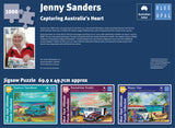 Blue Opal Jenny Sanders Famous Sandman 1000 Piece Ultimate Puzzle Jigsaw