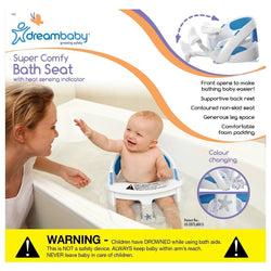 Dreambaby Padded Premium Deluxe Baby Safety Bath Seat With Sensor
