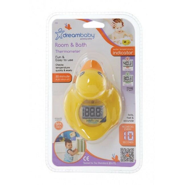 Dreambaby Bath Room Digital Thermometer Duck Baby Safety