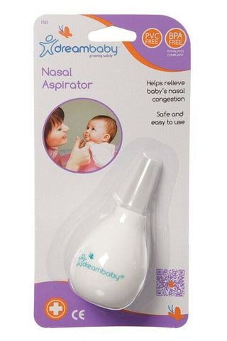 Dreambaby Nasal Aspirator relieves congestion blocked noses Baby