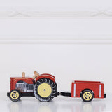 Le Toy Van Berties Farm Tractor & Trailer Set Bertie's