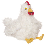 Manhattan Toys Cooper White Chicken Chook Hen Plush Soft Toy 22cm 155350 0m+