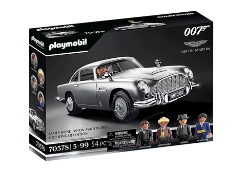 Playmobil James Bond Aston Martin DB5 Goldfinger Edition 54 Piece 70578