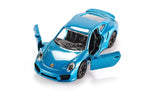 Siku Super Porsche 911 Turbo S Die Cast Toy Sports Car 1506