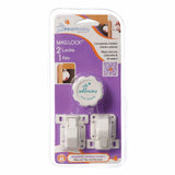 Dreambaby Mag Lock 2 Locks 1 Key Magnetic Cabinet Drawer Baby Safety
