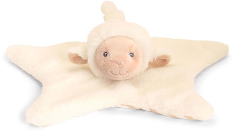 Keel Toys Keeleco Cuddle Baby Blanket Comforter Lamb Eco Friendly Soft Toy 32cm