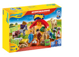 Playmobil 1.2.3 Christmas Manger Nativity Scene Advent Calendar 70259 18mth+