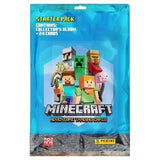 Panini Minecraft Trading Cards Starter Pack Collectors Album & 24 Cards